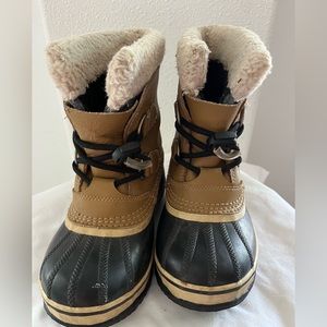 Sorel Yoot Pac Winter Snow Boots - Size 12 - Camel Black